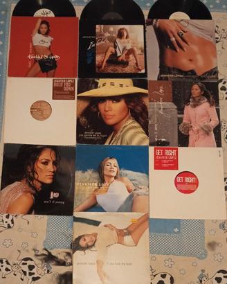 Lotto 10 x Vinile 12 Jennifer Lopez