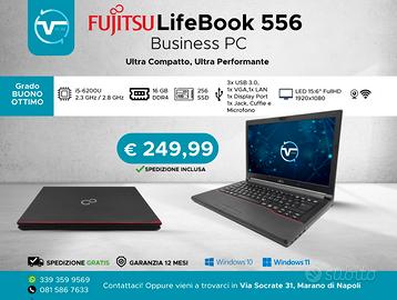 Fujitsu LifeBook 556 i5-6200U 16Gb DDR4 256Gb SSD