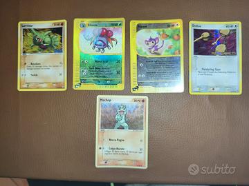  43 carte Pokemon da collezione vari set