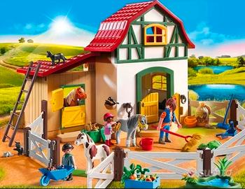 Playmobil 6927 Maneggio dei Pony 