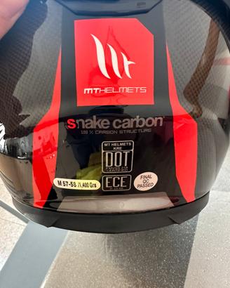 Casco carbonio