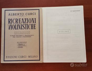 Ricreazioni Violinistiche Alberto Curci III 
