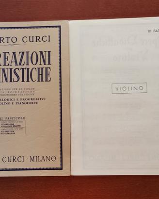 Ricreazioni Violinistiche Alberto Curci III 