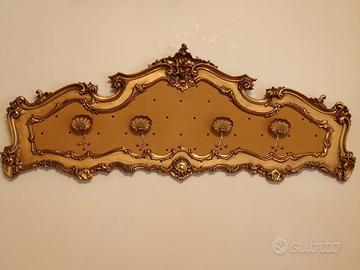 APPENDIABITI-LUIGI XVI-1973-LEGNO PURO-UNICO-BRONZ