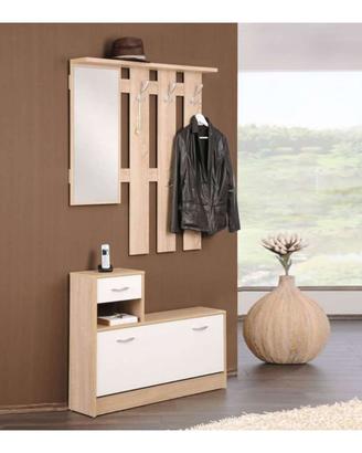 Mobile ingresso Rudolf - Rovere/Bianco