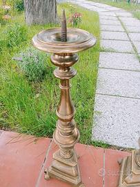 candelabri di ottone