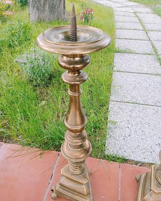 candelabri di ottone