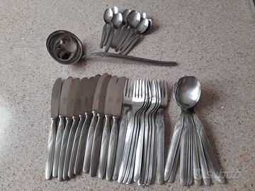 Set posate in acciaio inox da 41 pezzi