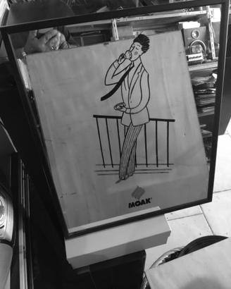 Quadro a specchio pubblicitario