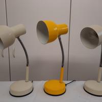 Tris di lampade da tavolo Veneta Lumi Vintage