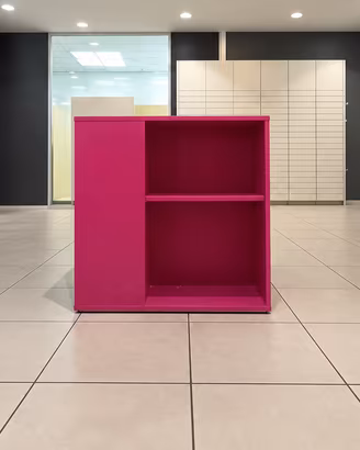 6 cubi espos. 110x110x110cm (rosa/verde/celeste)