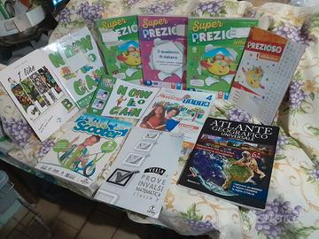 N.10 libri x scuola elementare+1 alfabeto(tot. €10