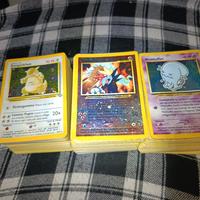 265 carte Pokémon con vintage anni 90 