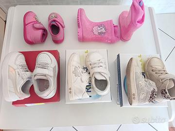 5 scarpe bimba numero 21