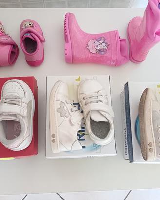 5 scarpe bimba numero 21
