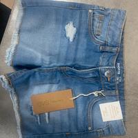 Shorts jeans bambina 7/8 anni OVS
