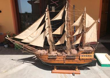 Veliero Mayflower fatto a mano - 1,46m x 1,60