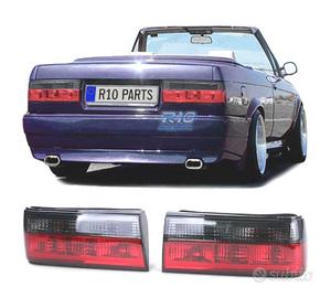 FANALI BMW E30 87-94 CABRIO 90-93 ROSSO AFFUMICATO