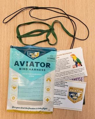 Pettorina Pappagallo The Aviator Bird  XS 