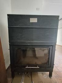 Camino a legna ventilato