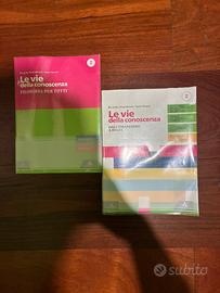 Le vie della conoscenza 2 - libro filosofia set