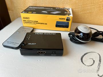 Mini switch HDMI 3 ingressi GBC