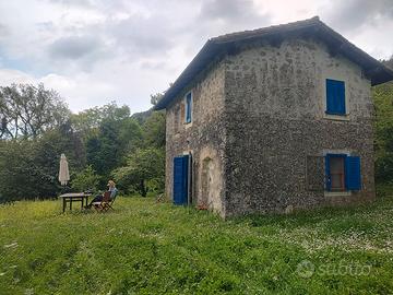 Casale in pietra con terreno