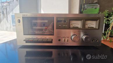 Piastra a cassette vintage Akai CS-703D 