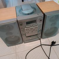 stereo e casse separabili