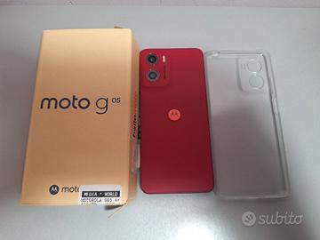 Motorola G05 Rosso 256Gb Nuovo Scontrino Mediaworl