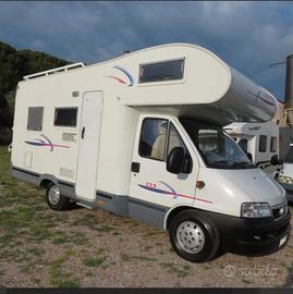 Camper mansardato Fiat Ducato.Pronto a partire