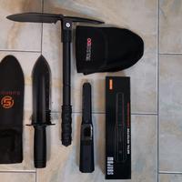 Pin Pointer + Coltello da Scavo + Pala Pieghevole