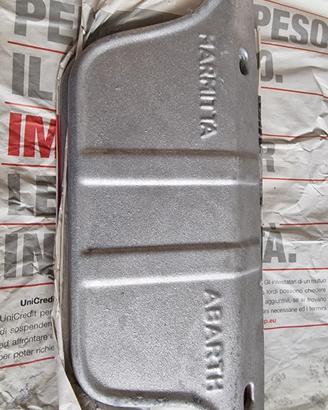 Carter paracalore Abarth per marmitta Fiat 500 
