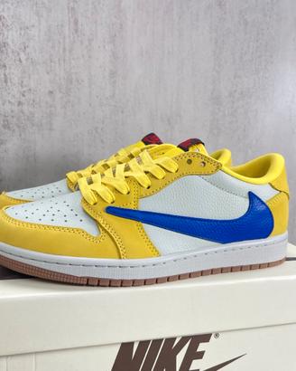 Travis Scott x Ordan Air Jordan 1 Canary Yellow 40