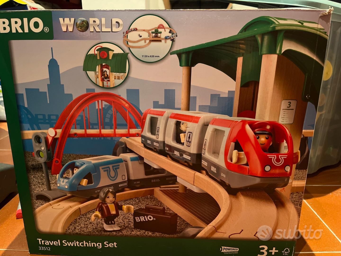 Brio 33512 Trenino Brio World Brio 4433505- Treno Passeggeri