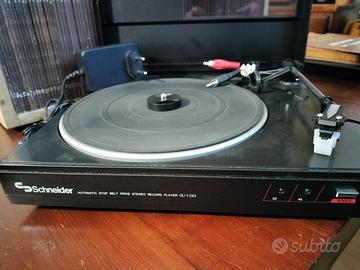 PIATTO GIRADISCHI SCHNEIDER 33/45 GIRI