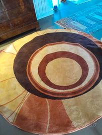 Tappeto rotondo vintage