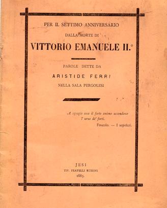 Jesi Risorgimento Vittorio Emanuele II