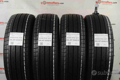 4 Pneumatici Bimisura Ant 205/65R16 Post 205/65R16