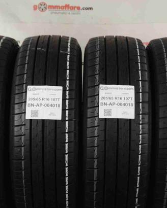 4 Pneumatici Bimisura Ant 205/65R16 Post 205/65R16