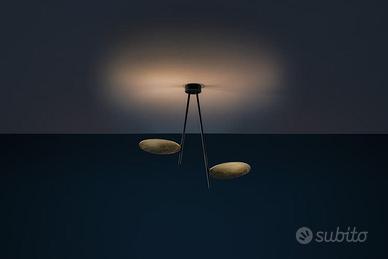 Lampada Catellani Smith Lederam C2 da soffitto