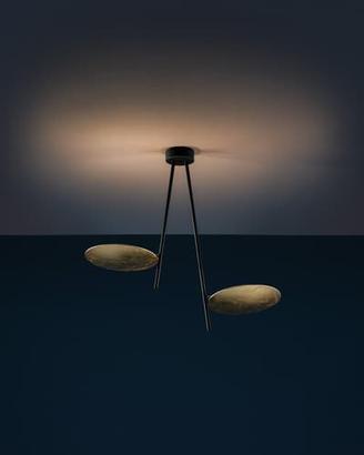 Lampada Catellani Smith Lederam C2 da soffitto