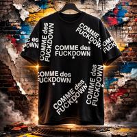 Comme *Des* Fuckdown * T-shirt Jersey oversize 