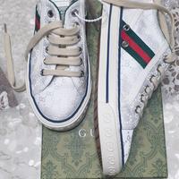 scarpe Gucci sneakers bianche numero 39 nuove 