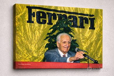 Stampa su tela di Enzo Ferrari