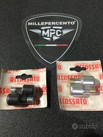 Terminali manubrio universali in alluminio