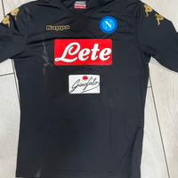 Maglia calcio napoli kombat nera