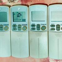 4 telecomandi originali Daikin per condizionatori