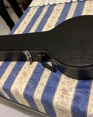 Chitarra banjo Gewa con contenitore in pelle nuova
