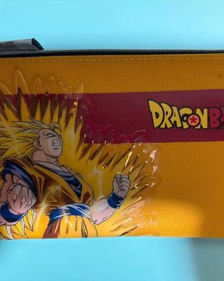 DragonballZ serie oro portapenne nuovo